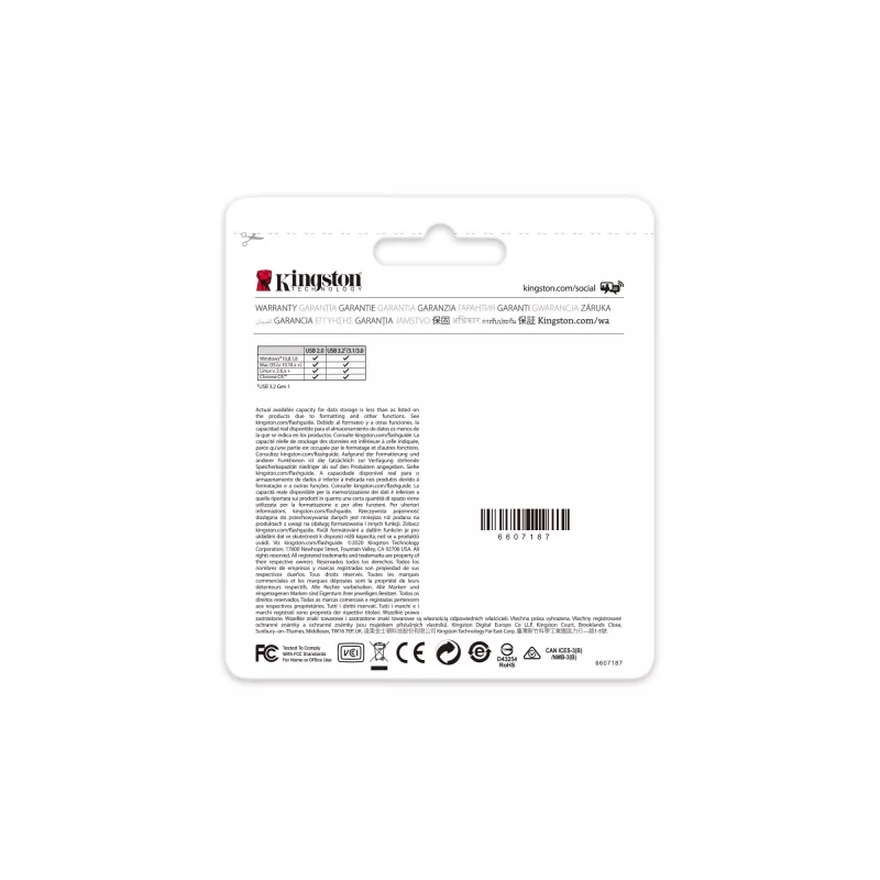 Kingston Technology DataTraveler 64GB Kyson USB-muistitikku