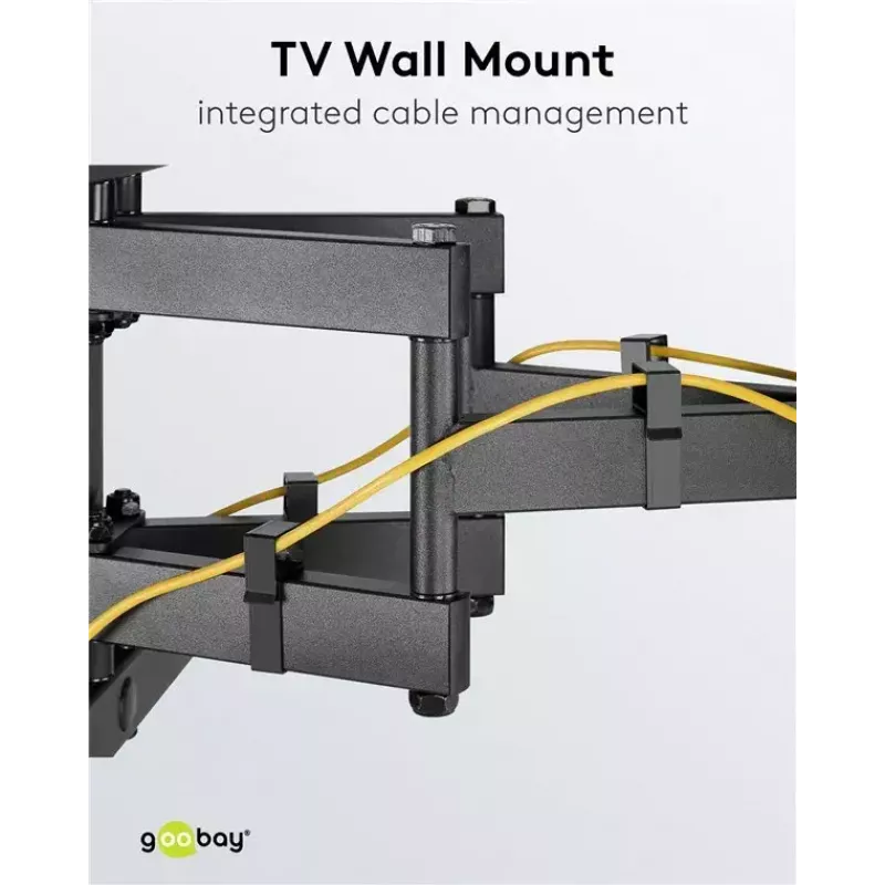 Goobay TV-seinäteline Pro FULLMOTION (L) 60 kg 37–70
