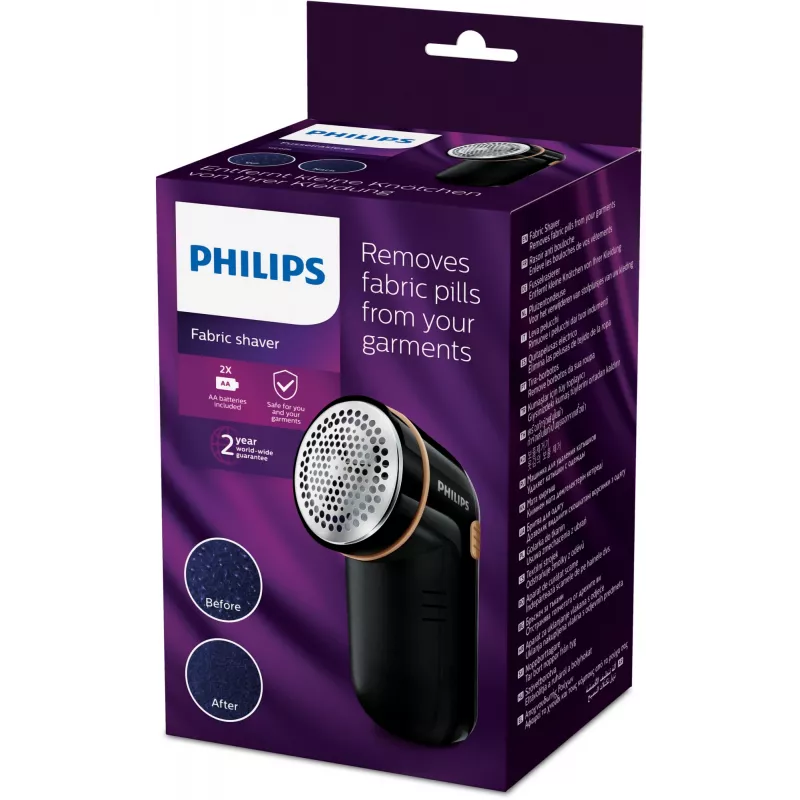 Philips GC026/80 nukkaleikkuri, musta, alkaline, AA, 123 mm, 80 mm, 58 mm