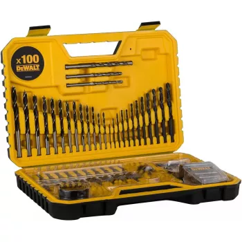 Porasarja DeWalt DT71563-QZ — 100 kpl metallille, sis. ruuvauskärjet ja kantolaukku