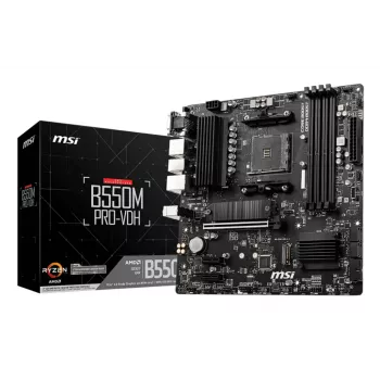 MSI B550M PRO-VDH emolevy AMD B550 Socket AM4 micro ATX