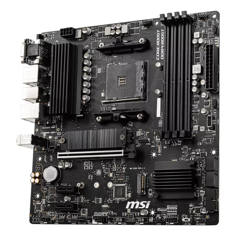 MSI B550M PRO-VDH emolevy AMD B550 Socket AM4 micro ATX