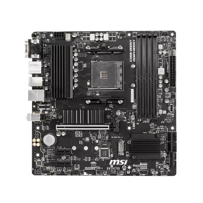 MSI B550M PRO-VDH emolevy AMD B550 Socket AM4 micro ATX