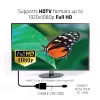CLUB3D CAC-1302 videokaapelisovitin 0,5 m HDMI tyyppi A (Standard) VGA (D-Sub) musta