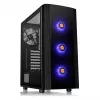 Thermaltake Versa J25 TG RGB PC-kotelo Midi Tower musta