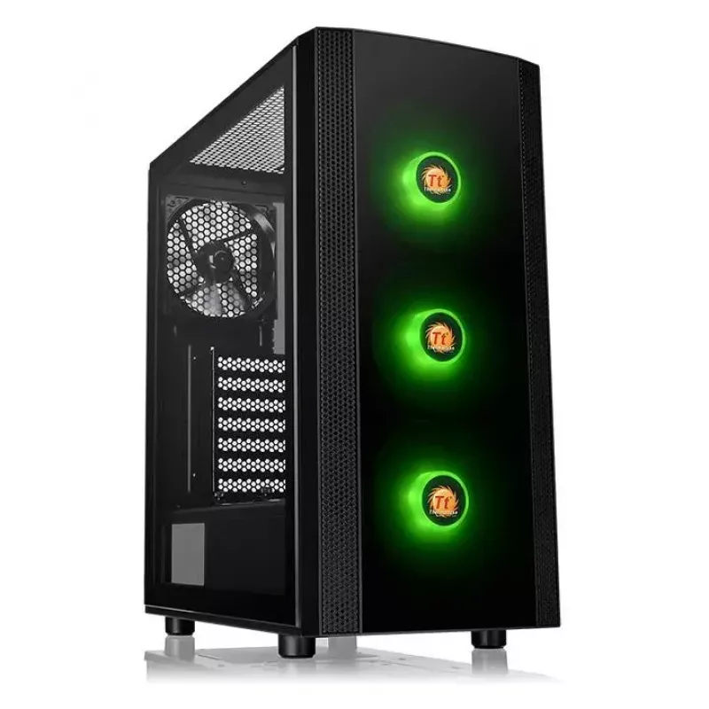 Thermaltake Versa J25 TG RGB PC-kotelo Midi Tower musta
