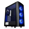 Thermaltake Versa J25 TG RGB PC-kotelo Midi Tower musta