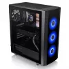 Thermaltake Versa J25 TG RGB PC-kotelo Midi Tower musta