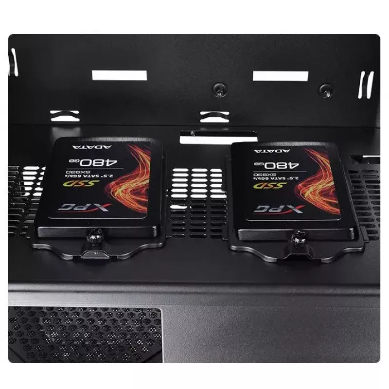 Thermaltake Versa J25 TG RGB PC-kotelo Midi Tower musta