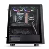 Thermaltake Versa J25 TG RGB PC-kotelo Midi Tower musta