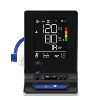 Braun ExactFit 3 olkavarsimittari automaattinen 2 käyttäjää