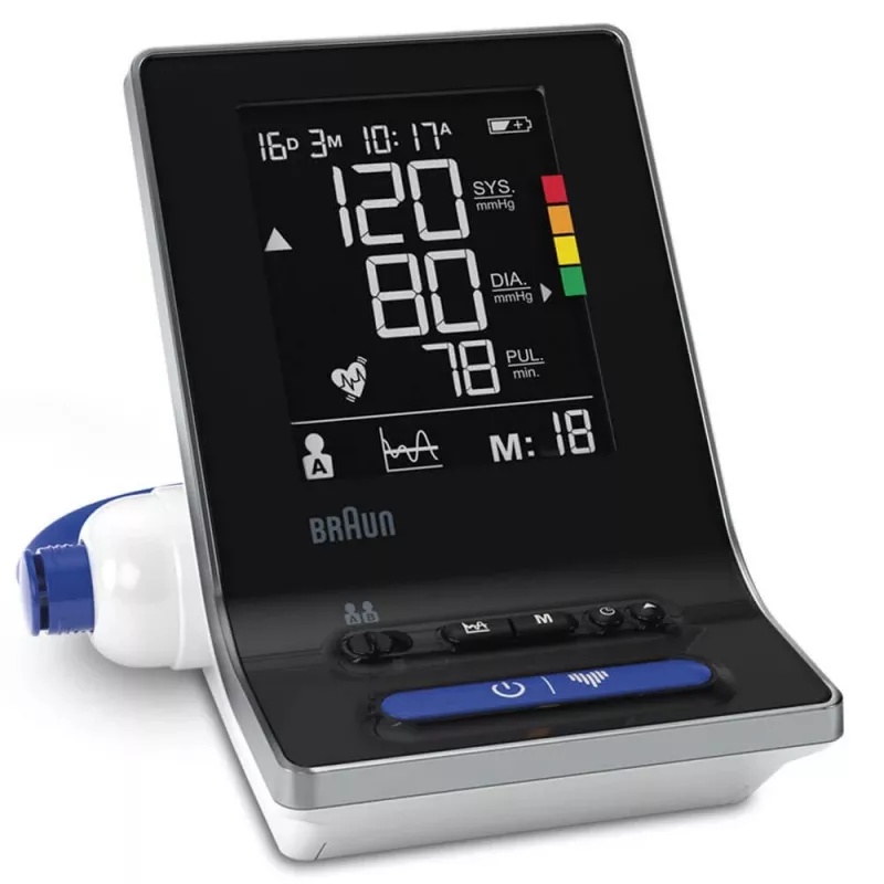 Braun ExactFit 3 olkavarsimittari automaattinen 2 käyttäjää