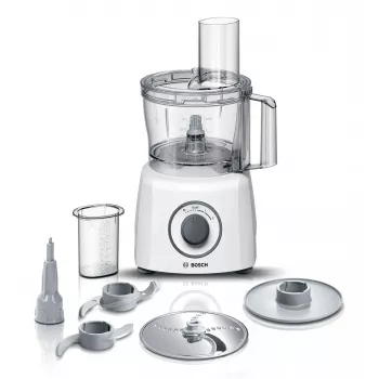 Bosch MCM3100W yleiskone — 800 W, 2,3 L kulho, 2 nopeutta, turbo, valkoinen