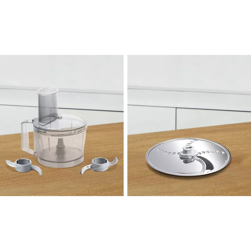 Bosch MCM3100W yleiskone — 800 W, 2,3 L kulho, 2 nopeutta, turbo, valkoinen