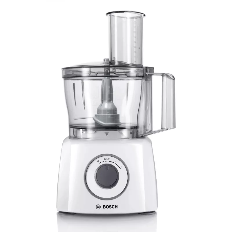 Bosch MCM3100W yleiskone — 800 W, 2,3 L kulho, 2 nopeutta, turbo, valkoinen