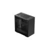 PC-kotelo DeepCool MACUBE 110 Midi-Tower musta — microATX/Mini-ITX, karkaistu lasi, tukee GPU 320 mm, CPU-jäähdytin 165 mm