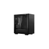PC-kotelo DeepCool MACUBE 110 Midi-Tower musta — microATX/Mini-ITX, karkaistu lasi, tukee GPU 320 mm, CPU-jäähdytin 165 mm