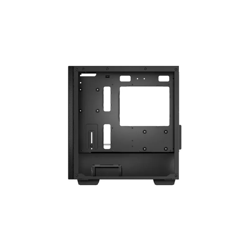 PC-kotelo DeepCool MACUBE 110 Midi-Tower musta — microATX/Mini-ITX, karkaistu lasi, tukee GPU 320 mm, CPU-jäähdytin 165 mm