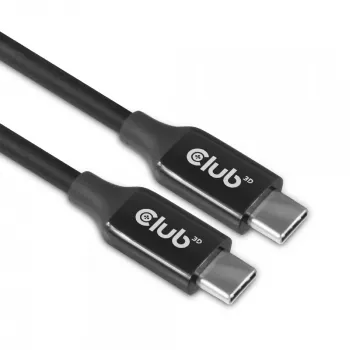 CLUB3D USB 3.2 Gen2 Type C to C Active Bi-directional kaapeli 8K60Hz M/M 5m/16.4ft