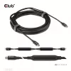 CLUB3D USB 3.2 Gen2 Type C to C Active Bi-directional kaapeli 8K60Hz M/M 5m/16.4ft
