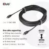 CLUB3D USB 3.2 Gen2 Type C to C Active Bi-directional kaapeli 8K60Hz M/M 5m/16.4ft