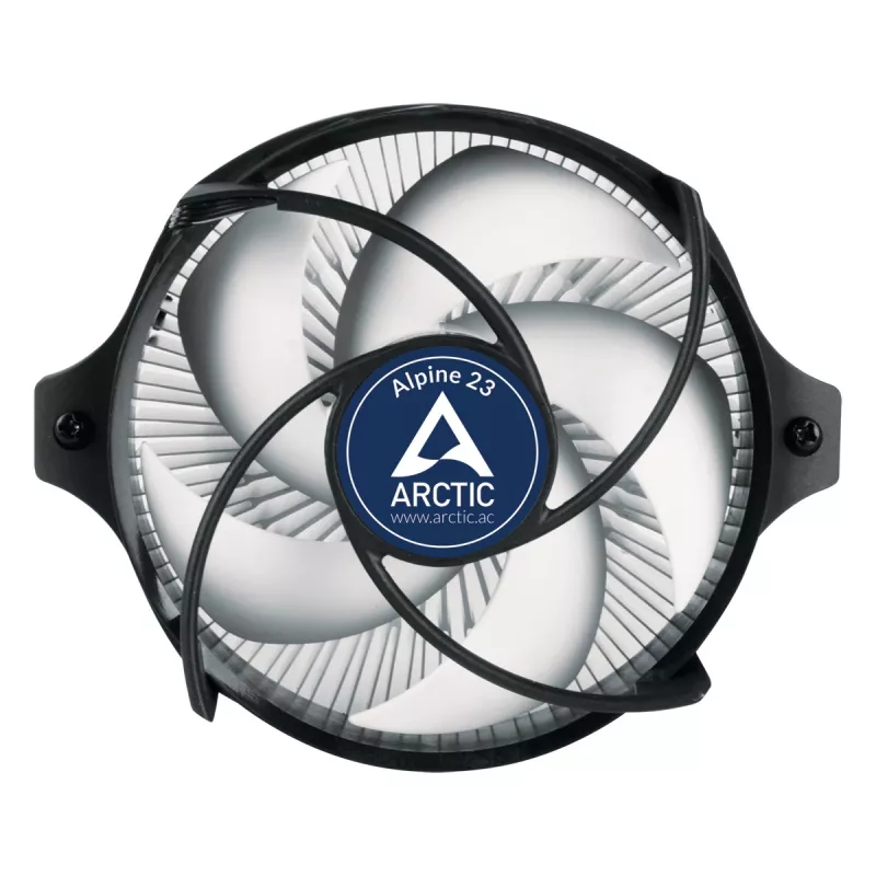 ARCTIC Alpine 23 - kompakti AMD CPU-jäähdytin prosessori ilmajäähdytin 9 cm alumiini, musta 1 kpl