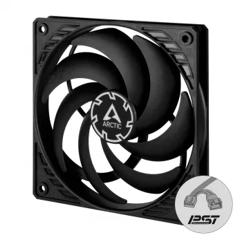 ARCTIC P12 Slim PWM PST paineoptimoitu 120 mm PWM-tuuletin integroidulla Y-kaapelilla
