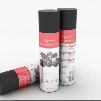 Paineilmasuihke GEMBIRD CK-CAD-FL600-01 — 600 ml, 0,06 bar, syttyvä aerosoli