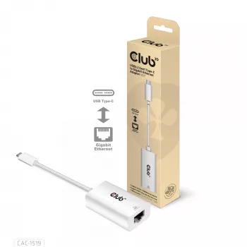 USB3.2 Gen1 Type-C gigabit Ethernet -adapteri CLUB3D CAC-1519