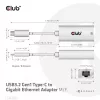 USB3.2 Gen1 Type-C gigabit Ethernet -adapteri CLUB3D CAC-1519