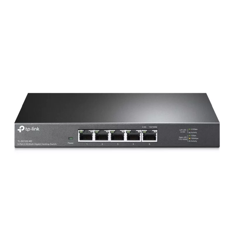 Hallitsematon kytkin TP-Link TL-SG105-M2 5-porttinen 2.5G pöytäkytkin