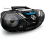 Philips CD-soitin AZB798T/12, analoginen & digitaalinen, DAB, DAB+, FM, soitin, CD, CD-R, CD-RW, pikakelaus taakse, pikakelaus eteen, eteenpäin, taaksepäin, ohjelma, toisto, satunnaistoisto, 12 W