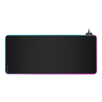 Pelihiirimatto CORSAIR MM700 RGB — 930×400 mm, 4 mm paksuus, kumipohja, USB-käyttöinen LED-taustavalo, musta