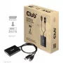 Club 3D CAC-1010-A aktiivinen DisplayPort – Dual Link DVI-D -sovitin, DisplayPort 1.2a, USB-virta, HDCP OFF, 0,6 m, musta