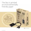 Club 3D CAC-1010-A aktiivinen DisplayPort – Dual Link DVI-D -sovitin, DisplayPort 1.2a, USB-virta, HDCP OFF, 0,6 m, musta