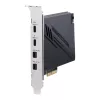 ASUS ThunderboltEX 4 -liitäntäkortit/-sovittimet sisäinen Mini DisplayPort, PCIe, Thunderbolt, USB 2.0, USB 3.2 Gen 2 (3.1 Gen 2)