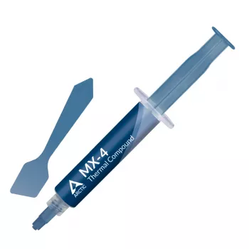 ARCTIC MX-4 Highest Performance Thermal Compound, lämpötahna, 2,5 g/cm³, sininen, 8 g, 1 kpl, 128 mm
