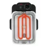 Tefal Oleoclean Pro Inox & Design FR8040 Single 3,5 l 2300 W musta, ruostumaton teräs