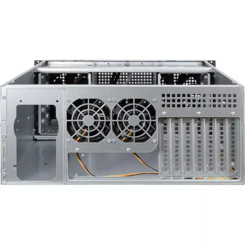 Palvelinkotelo Inter-Tech 4U 40248 Rack musta, harmaa