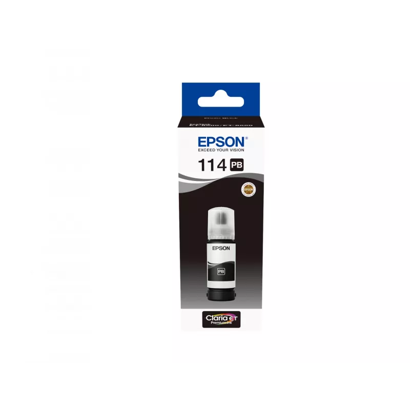 Epson 114 alkuperäinen mustepatruuna Photo musta EcoTank ET-8550 ET-8500
