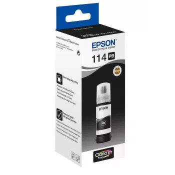 Epson 114 alkuperäinen mustepatruuna Photo musta EcoTank ET-8550 ET-8500
