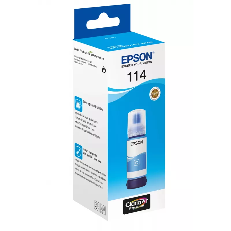 Patruuna Epson 114 syaani C13T07B240
