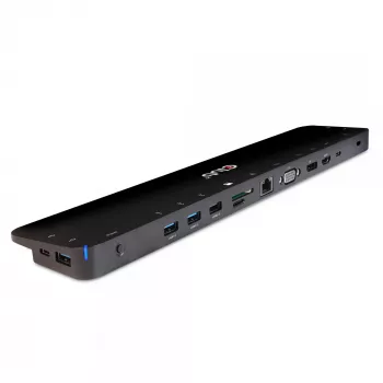 CLUB3D USB Type-C 3.2 Gen1 Triple Display Dynamic PD Charging -telakka 100W PD -laturi