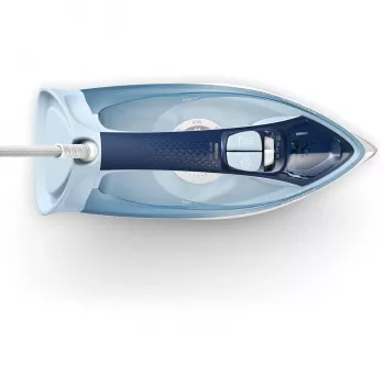 Höyrysilitysrauta Philips DST5030/20 — 2400W, 0,32 L säiliö, SteamGlide Plus -silityspohja, 45 g/min jatkuva höyry, 180 g/min höyryisku, sininen