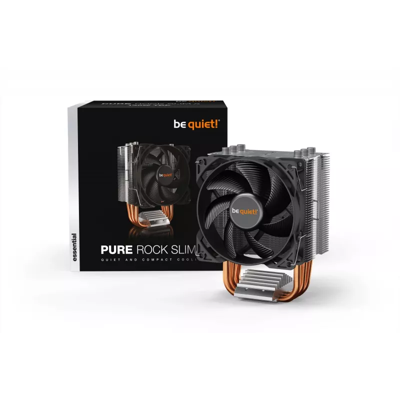 be quiet! PURE ROCK SLIM 2 -prosessorijäähdytin 9,2 cm hopea 1 kpl