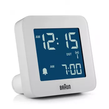 Braun BC09-DCF digitaalinen herätyskello valkoinen
