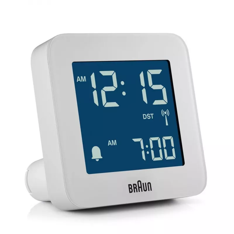 Braun BC09-DCF digitaalinen herätyskello valkoinen