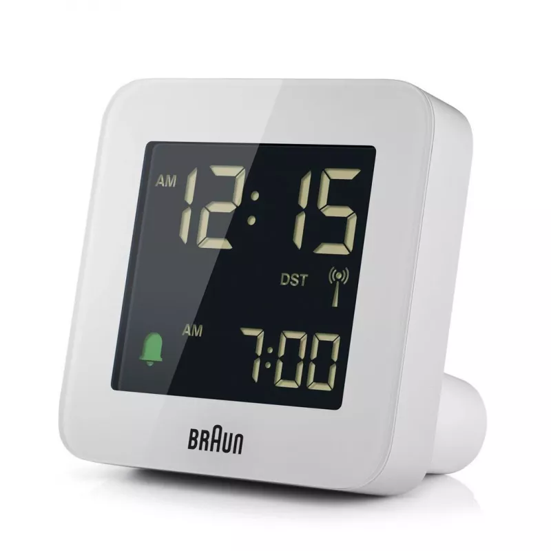 Braun BC09-DCF digitaalinen herätyskello valkoinen
