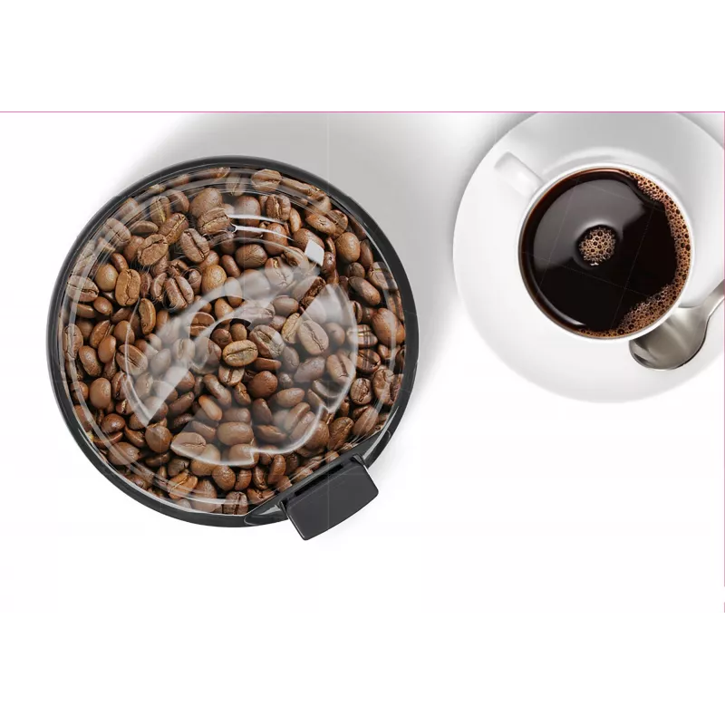 Kahvimylly terällä Bosch TSM6A014R, 75 g kapasiteetti, 180 W, ruostumattomat terät, punainen
