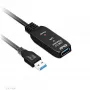 CLUB3D USB 3.2 Gen1 aktiivinen toistinkaapeli 5m/ 16.4 ft M/F 28AWG